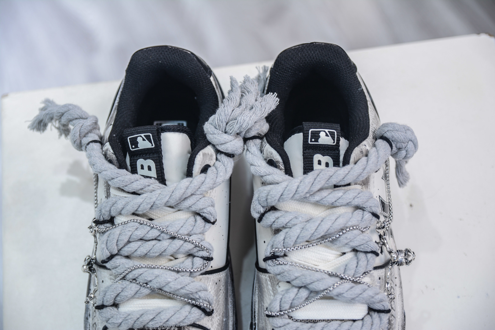 MLB NY Yankees Graffiti Chunky Sneakers - Hidden Heel, Custom Design 8 cmp i1755364796801 3785 0 7