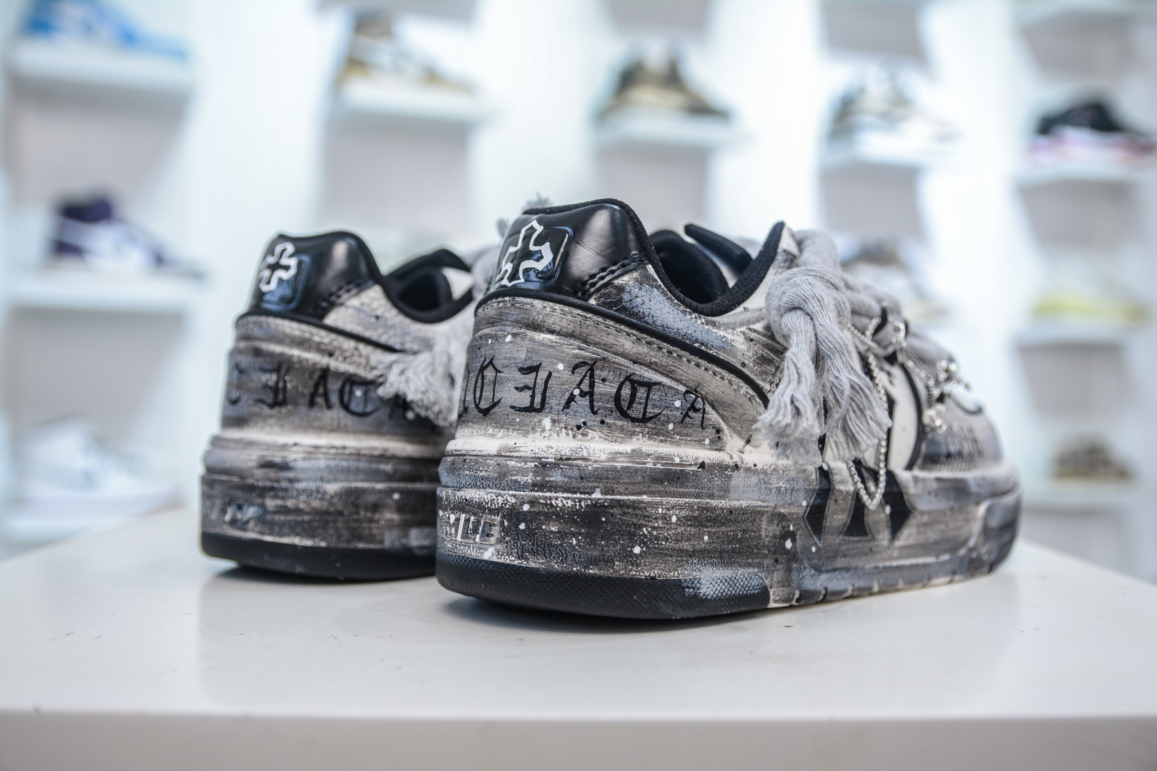 MLB NY Yankees Graffiti Chunky Sneakers - Hidden Heel, Custom Design 6 cmp i1755364798165 5164 0 5