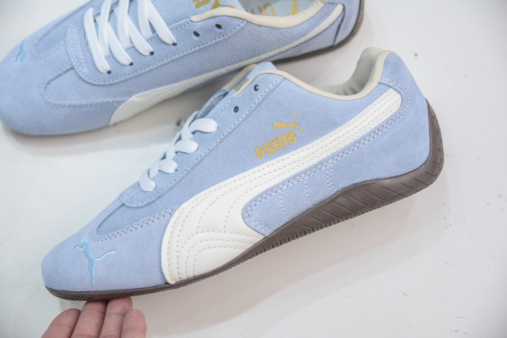 Puma Speedcat OG Sparco Retro Racing Shoes - Light Blue/White 7 cmp i1755447807403 1780 0 6