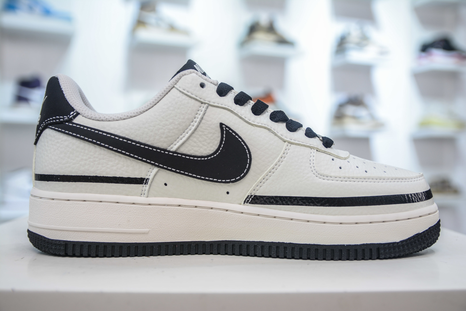 Gucci x NIke Air Force 1 藤原豆腐店联名-白黑 KX2532-503