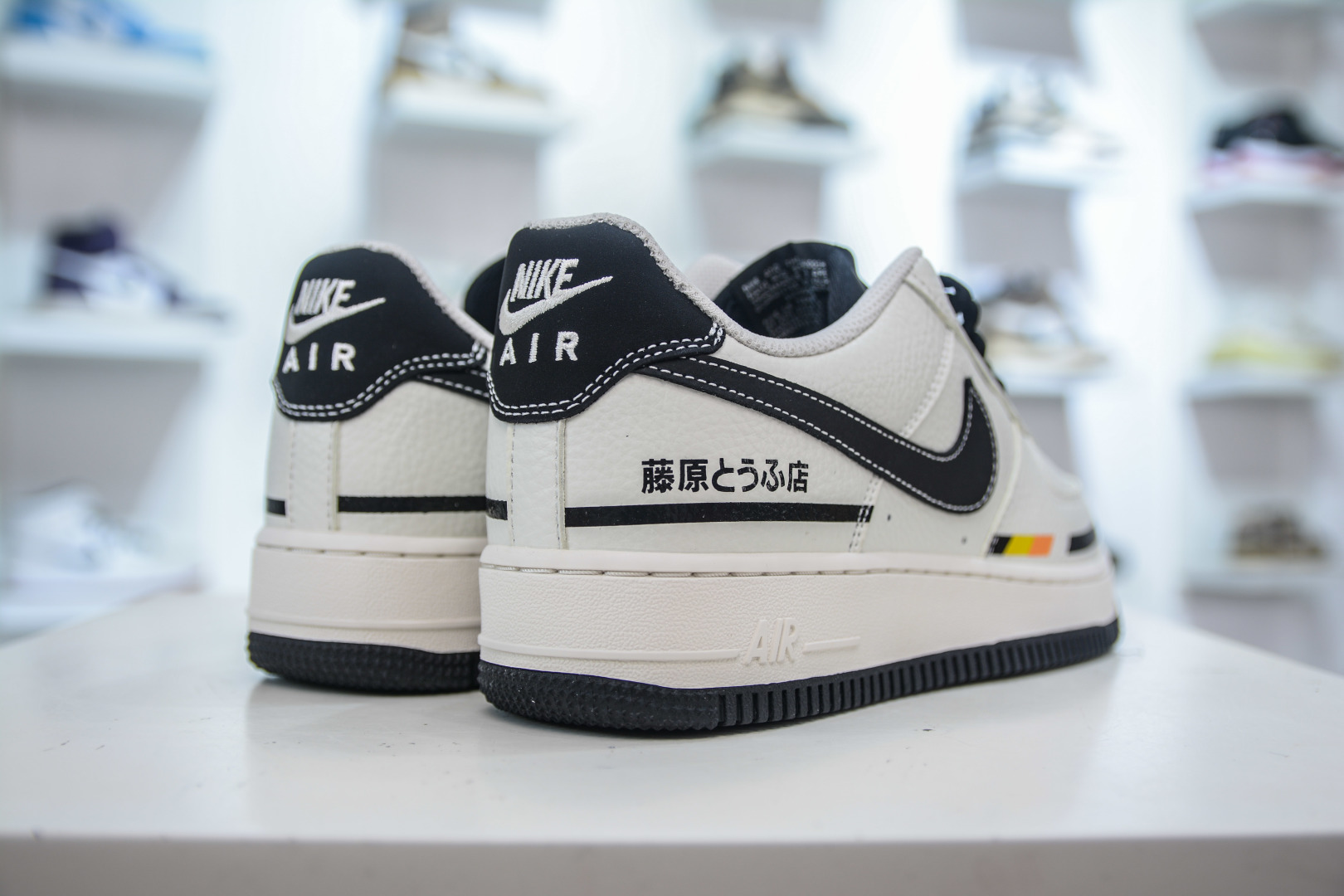 Gucci x NIke Air Force 1 藤原豆腐店联名-白黑 KX2532-503