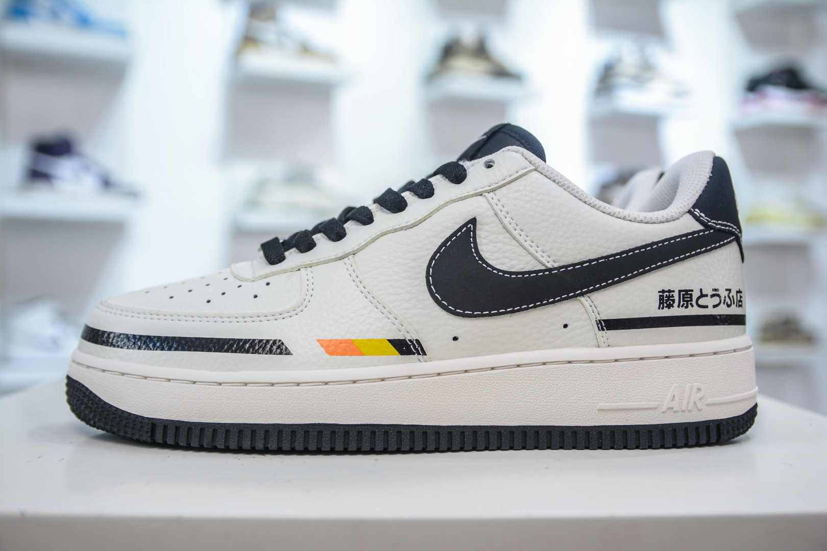 Gucci x NIke Air Force 1 藤原豆腐店联名-白黑 KX2532-503