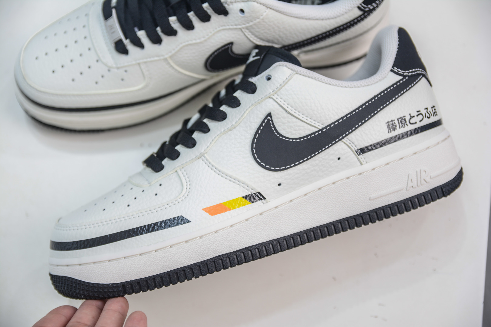 Gucci x NIke Air Force 1 藤原豆腐店联名-白黑 KX2532-503