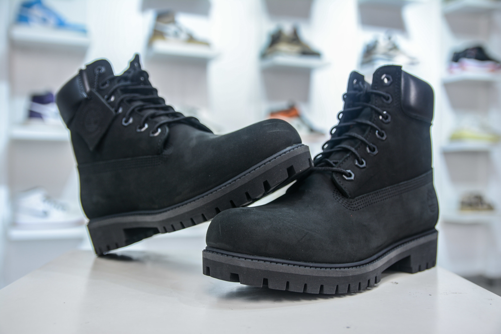 Timberland 6-Inch Premium Waterproof Boots - Black Nubuck Leather 5 cmp i1755536873959 2762 0 3
