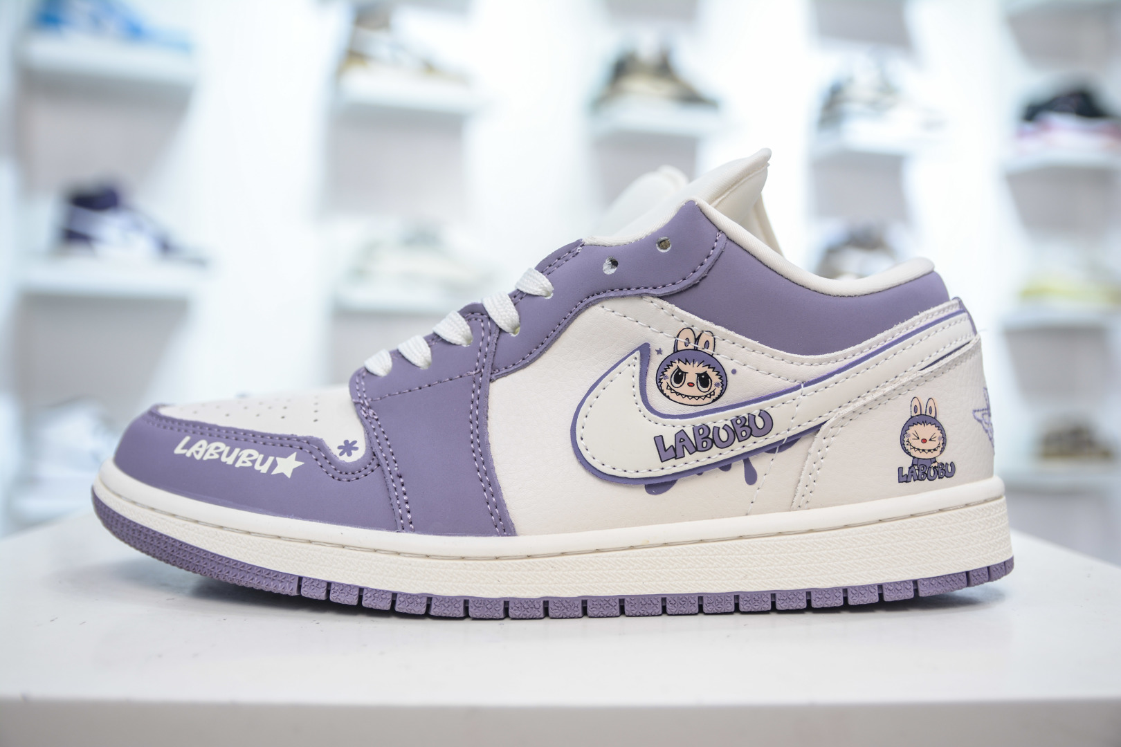 Air Jordan 1 Low X LABUBU Collab: White & Purple, Comfortable, Stylish Design 1 cmp i1755623941999 6820 0 0