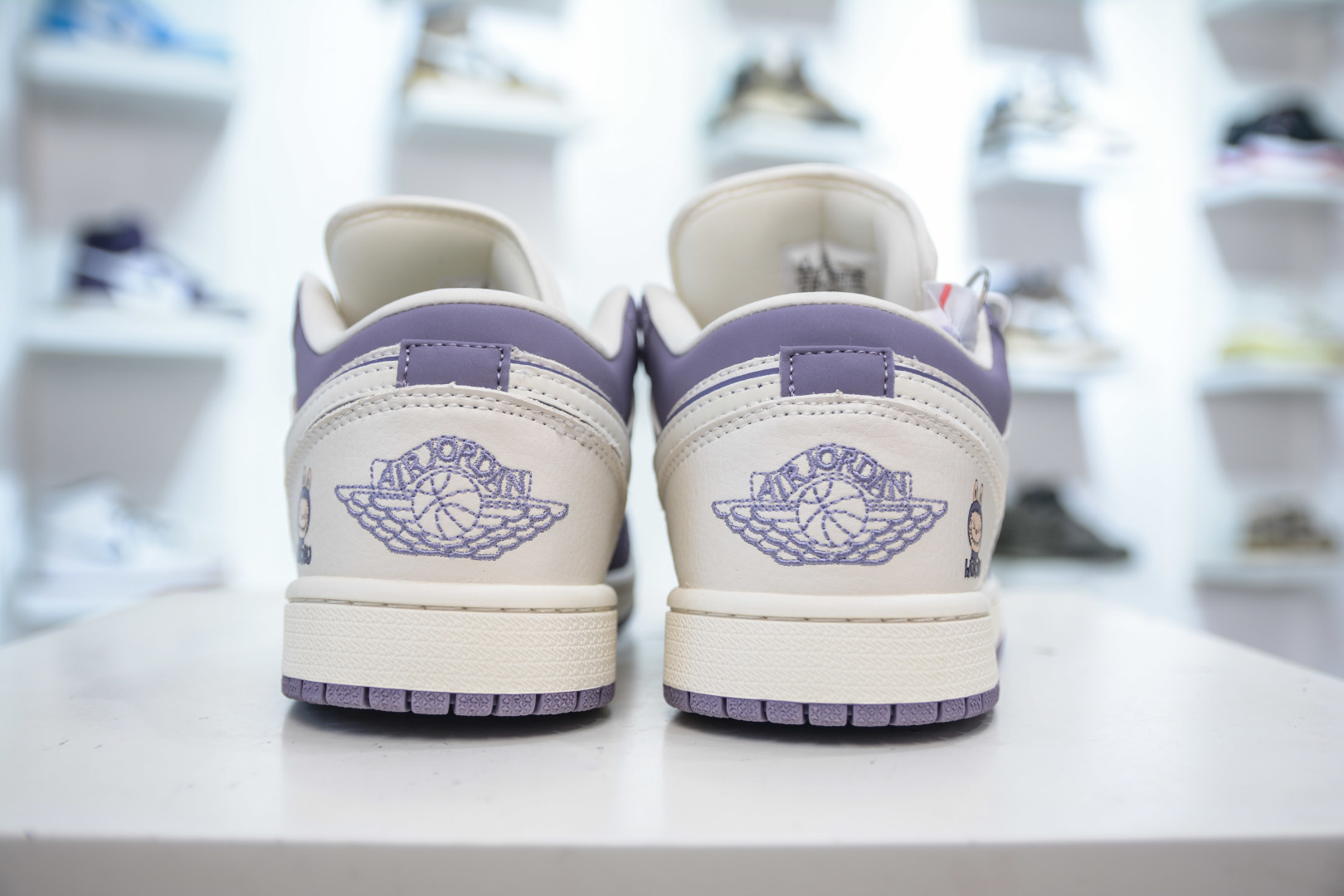 Air Jordan 1 Low X LABUBU Collab: White & Purple, Comfortable, Stylish Design 2 cmp i1755623943207 8541 0 1