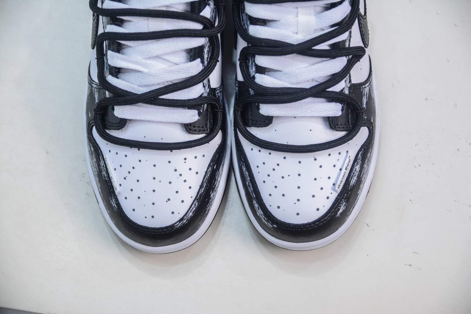 Nike Dunk Low 'Black Mamba' Custom Sneakers - Black & White, Limited Edition 9 cmp i1755624160518 6999 0 8