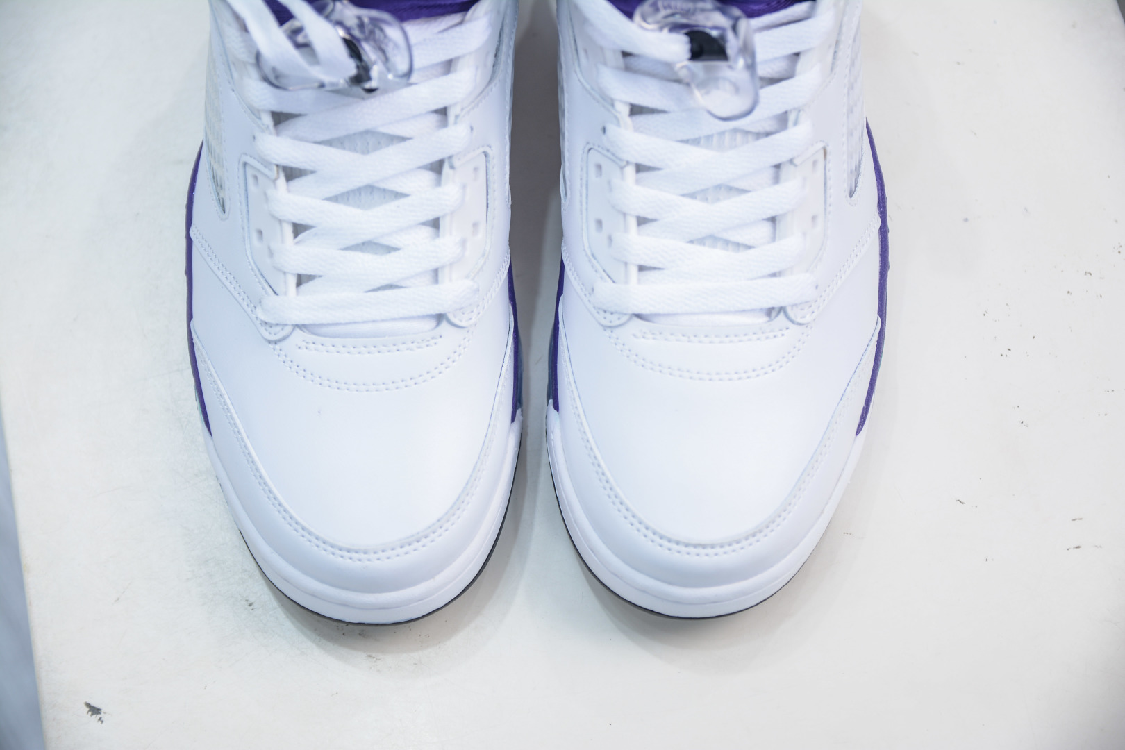 Air Jordan 5 Retro White Grape Ice: Premium Leather, Perfect Shoe Shape 10 cmp i1755624595936 6911 0 8