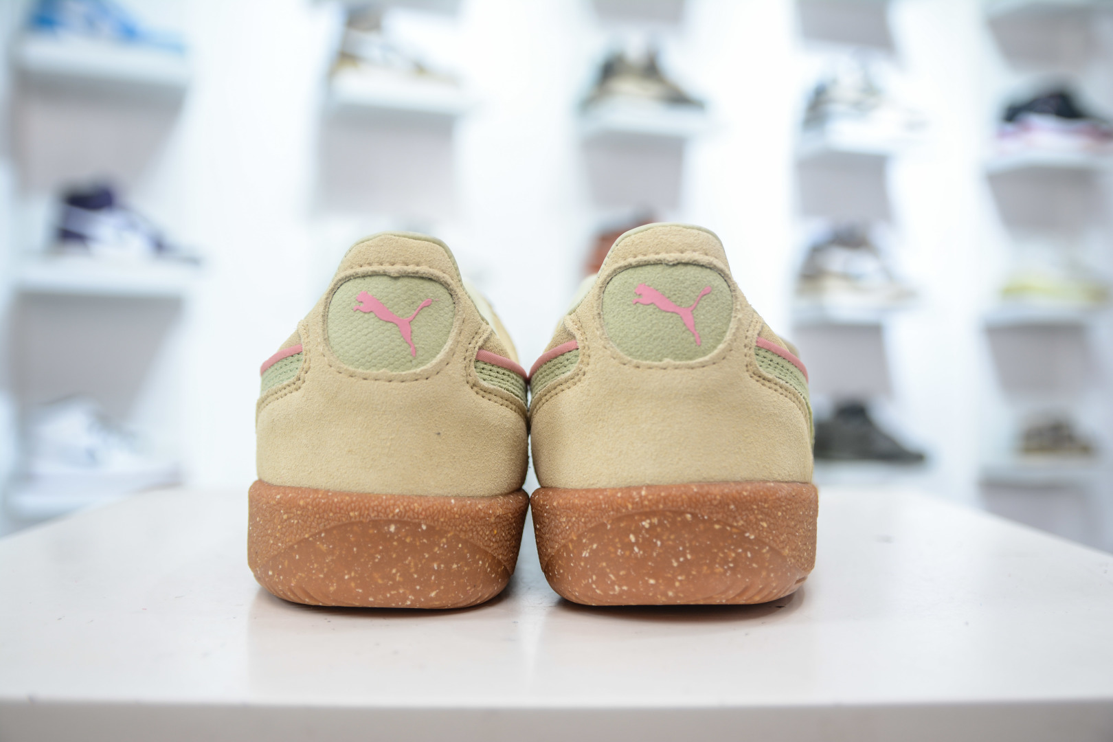 140 彪马PUMA Palermo Leather 巴勒莫系列低帮德训风拼接皮革复古百搭休闲运动板鞋  398382-02