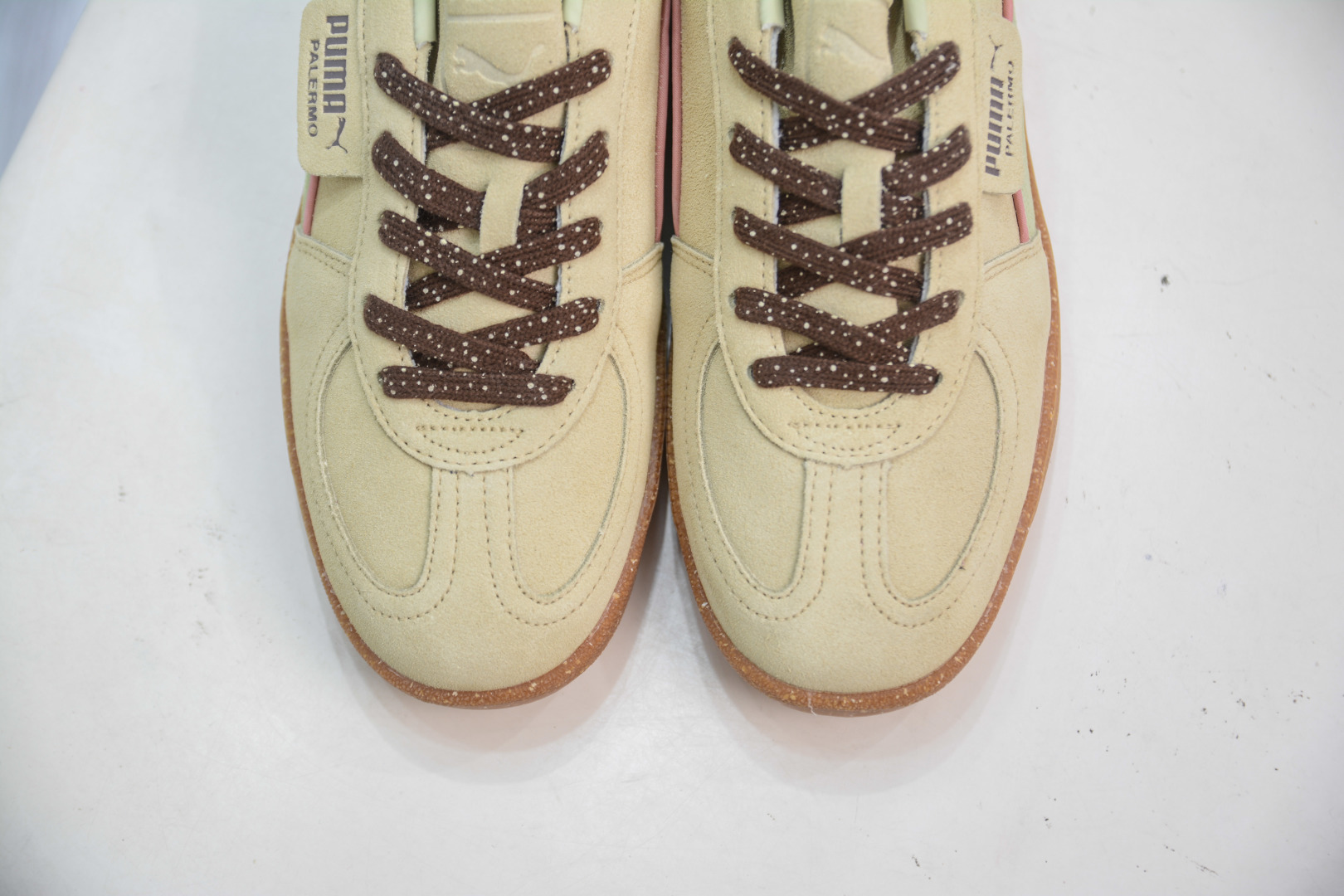 140 彪马PUMA Palermo Leather 巴勒莫系列低帮德训风拼接皮革复古百搭休闲运动板鞋  398382-02