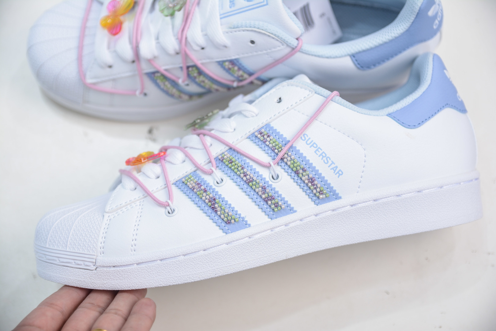 Adidas Originals Superstar 2 Deconstructed Shell Toe Leather Sneakers - JR1332 8 cmp i1755883182797 4536 0 6