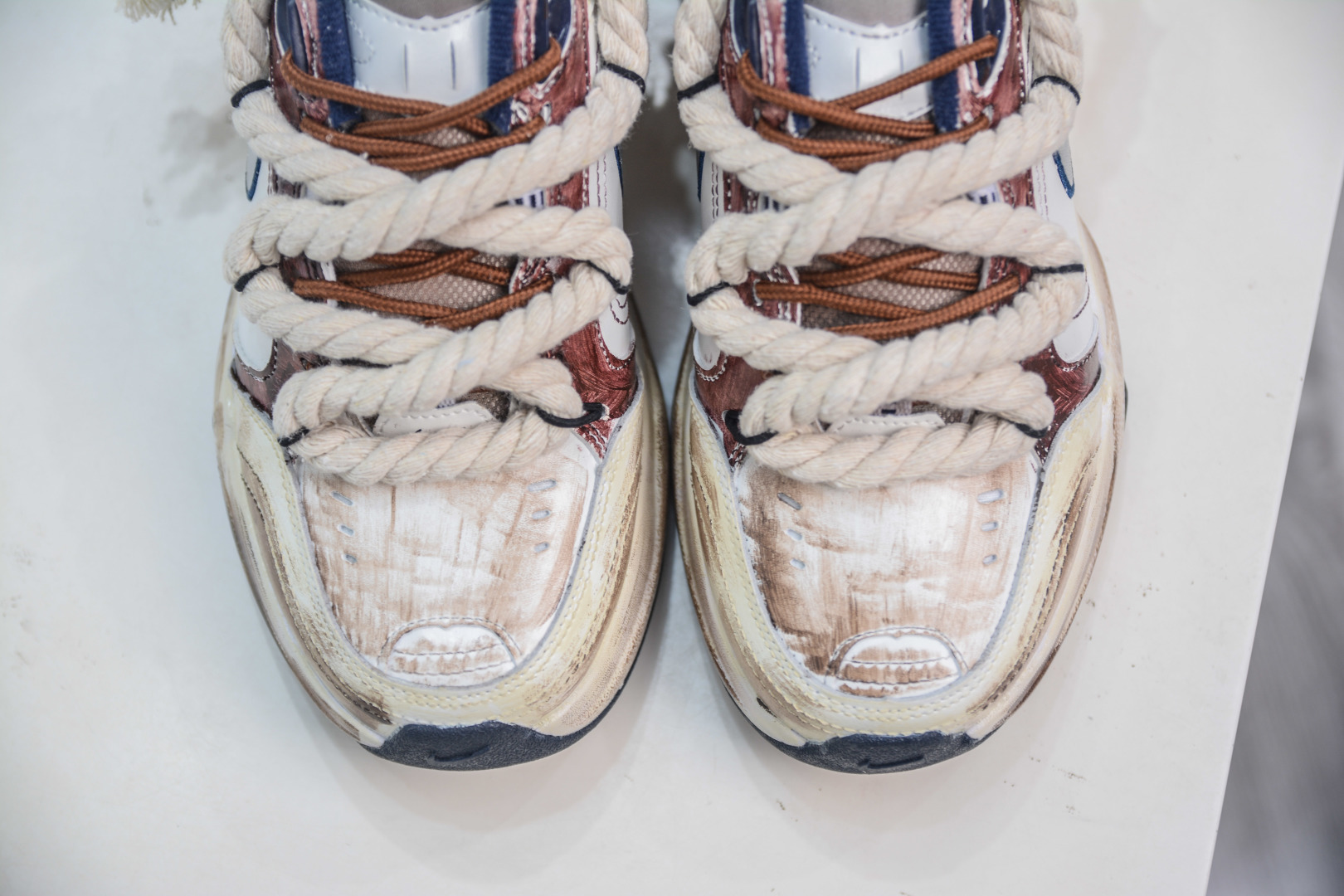 Nike Air Monarch IV Graffiti Retro Trend Comfortable Dad Shoes - Style 415445-102 10 cmp i1755883575849 5909 0 8