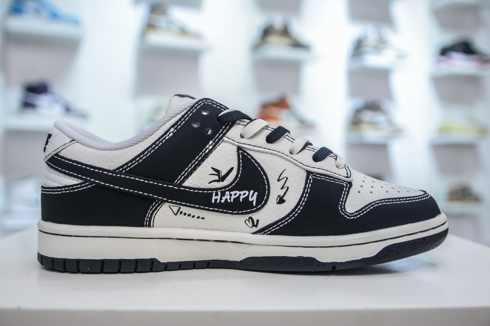 Nike SB Dunk Low White Black Graffiti Sneakers - Premium Quality & Style 3 cmp i1755884176271 2469 0 2