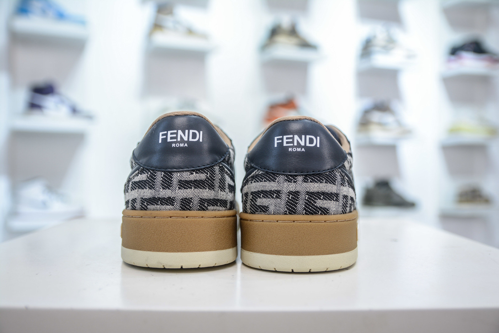 Fendi Match Low-Top Sneakers - Round Toe, Thick Sole, Couple Casual Shoes 3 cmp i1755884290300 5476 0 1