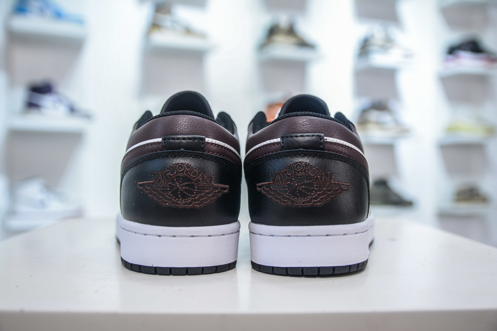 Air Jordan 1 Low White Black Brown Top Layer Leather Casual Shoes 3 cmp i1755884485147 684 0 1