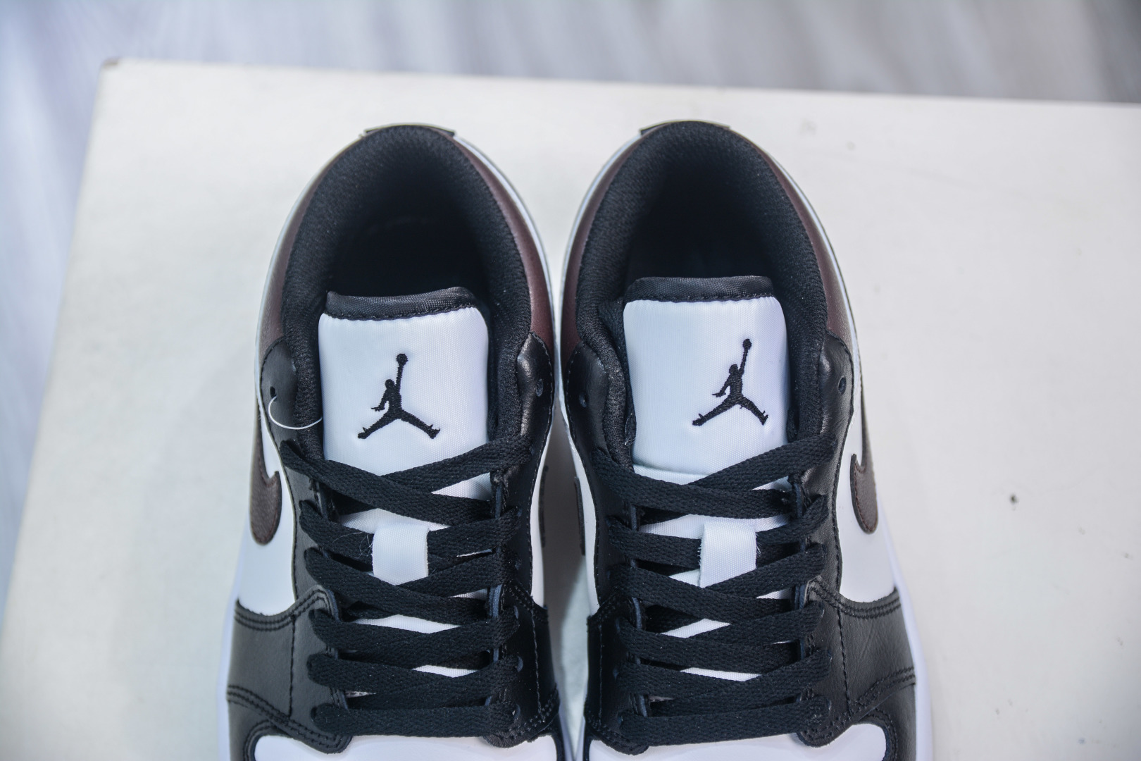 Air Jordan 1 Low White Black Brown Top Layer Leather Casual Shoes 9 cmp i1755884485147 7087 0 7