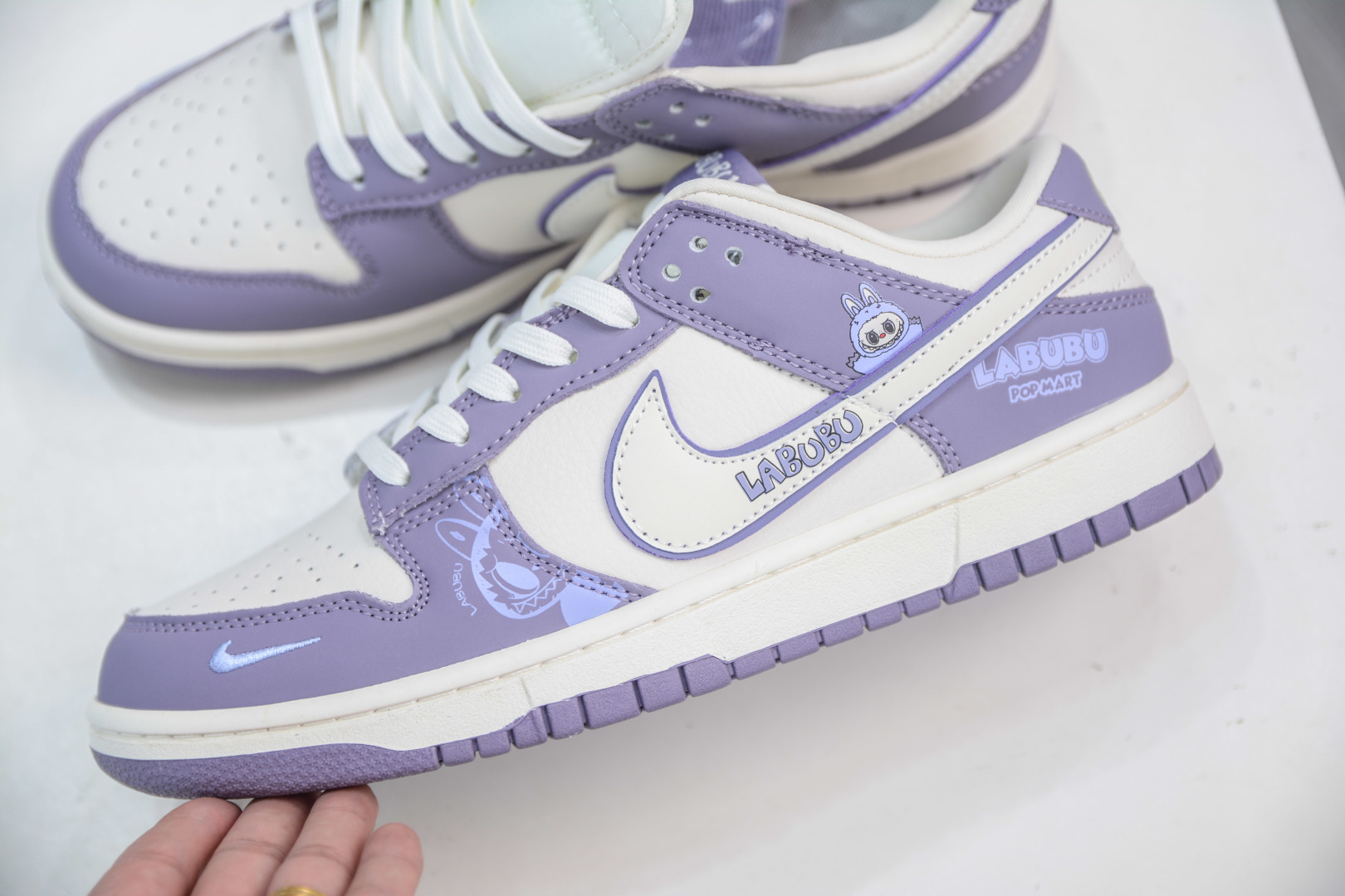 Nike SB Dunk Low x Labubu White Purple Sneakers Limited Edition 7 cmp i1755966243221 2635 0 6