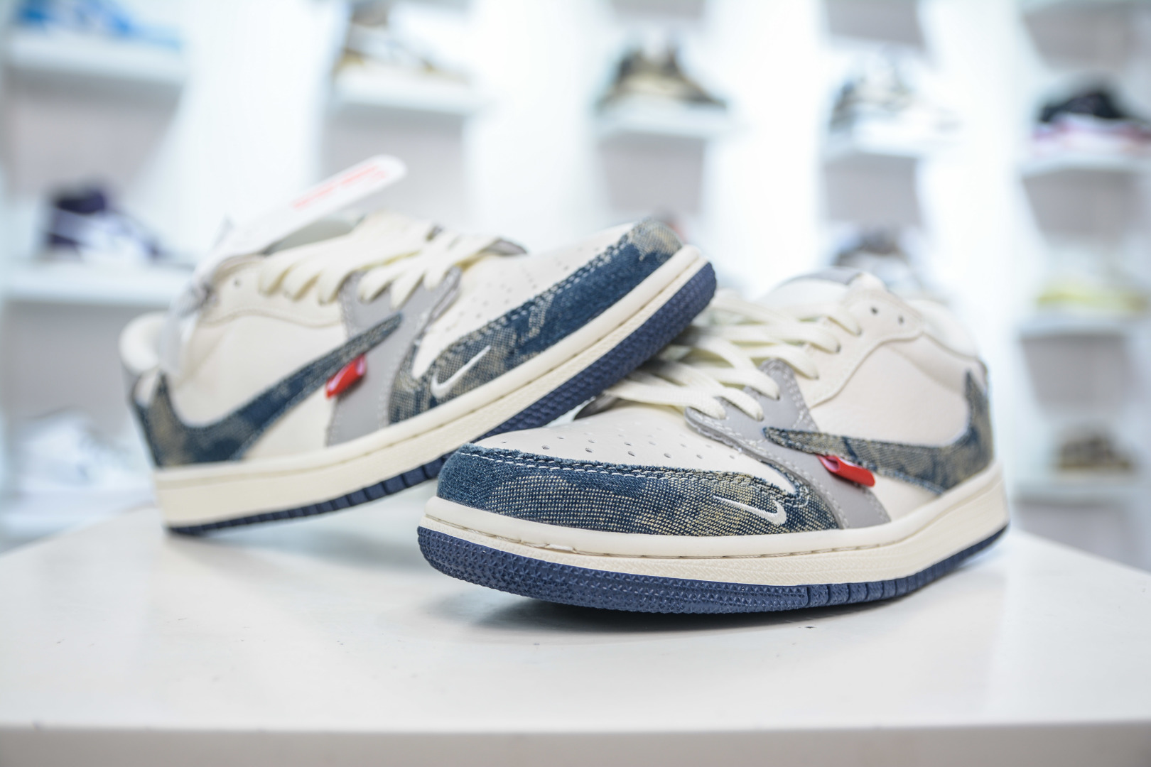 Air Jordan 1 Low x Louis Vuitton White Grey Tie-Dye Denim Sneakers 5 cmp i1755966522475 4391 0 3