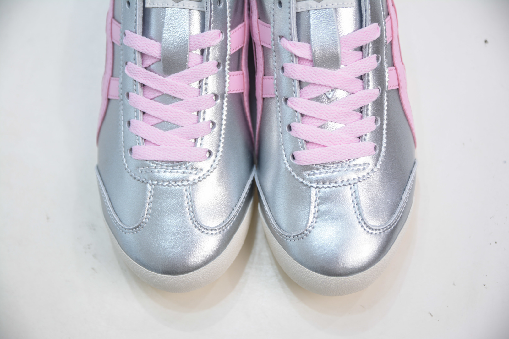 Asics Onitsuka Tiger Mexico 66 VIN Women's Silver/Pink Casual Shoes 10 cmp i1756053917343 5832 0 8
