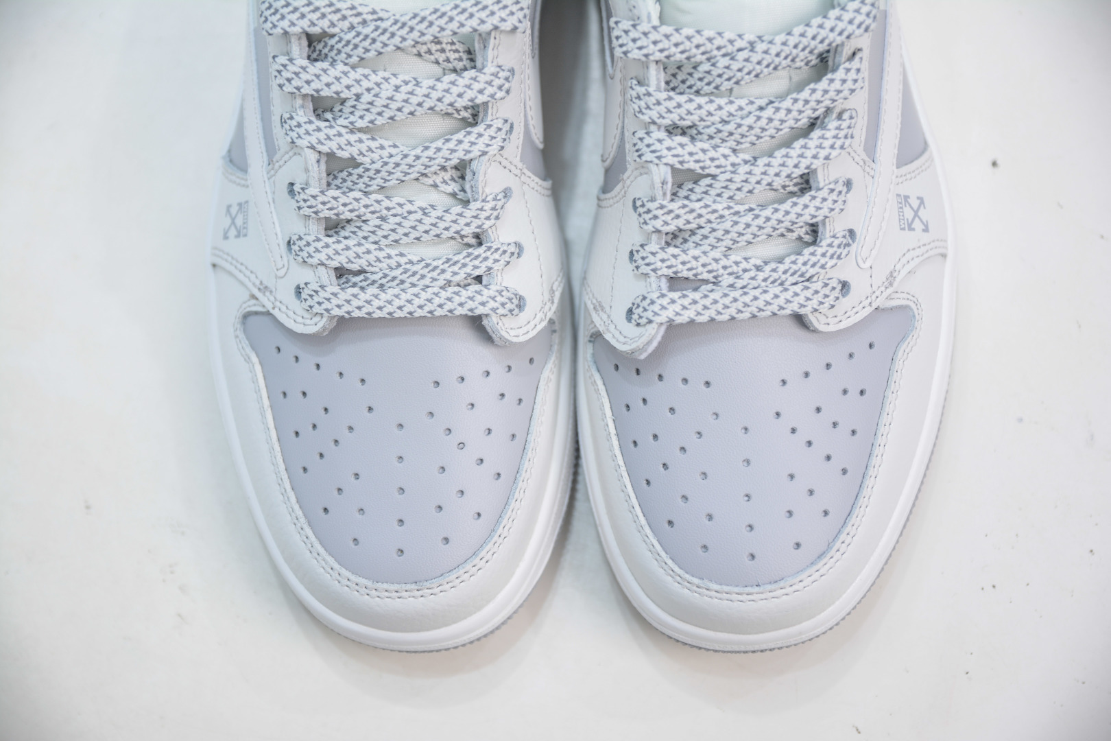TS x Air Jordan 1 Low Off-White White Gray Custom Sneakers 10 cmp i1756231807038 9868 0 8