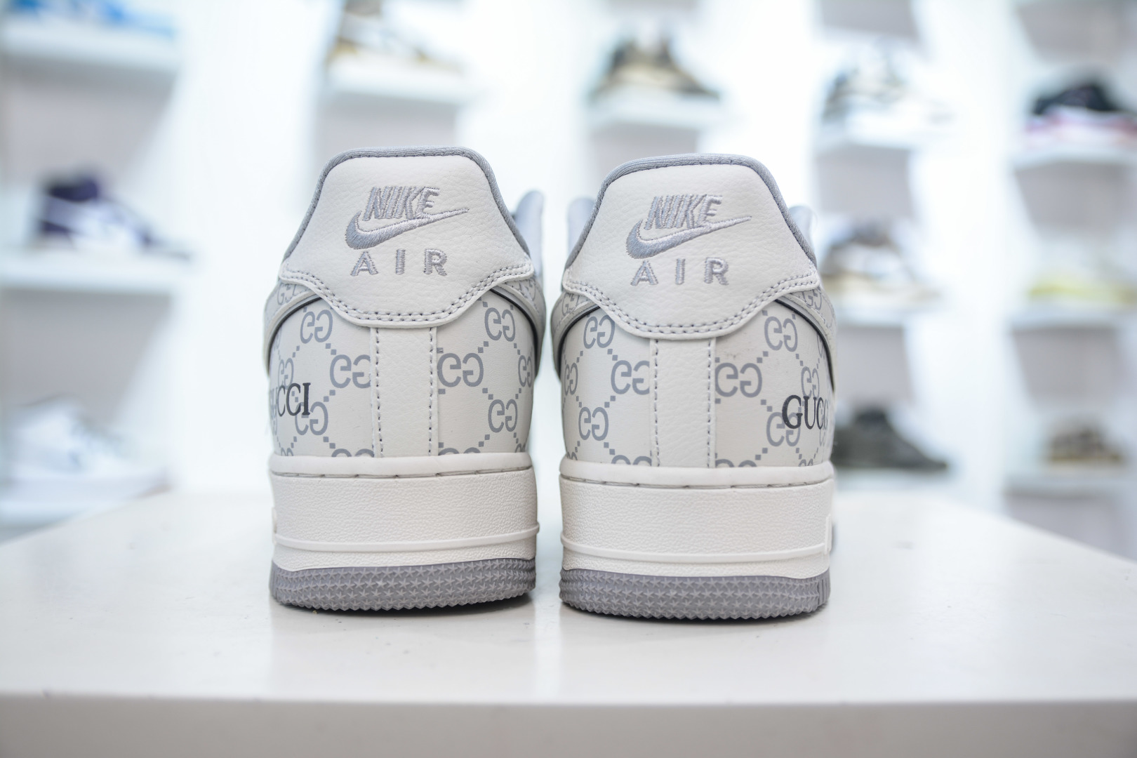 Air Force 1 '07 Low x Gucci White/Grey Sneakers,Premium Leather,All-Day Comfort 3 cmp i1756232181852 15 0 1