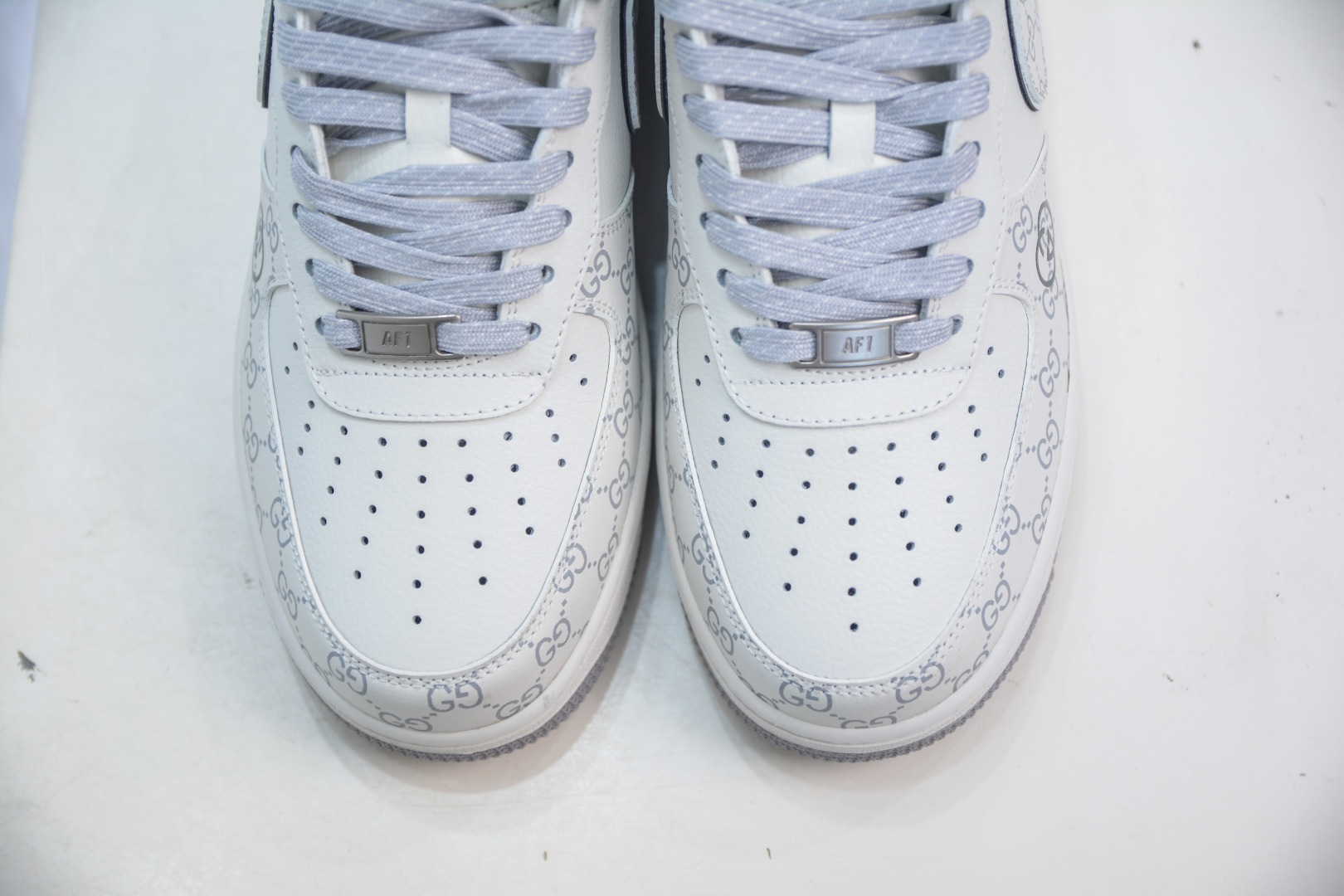 Air Force 1 '07 Low x Gucci White/Grey Sneakers,Premium Leather,All-Day Comfort 10 cmp i1756232181853 5575 0 8
