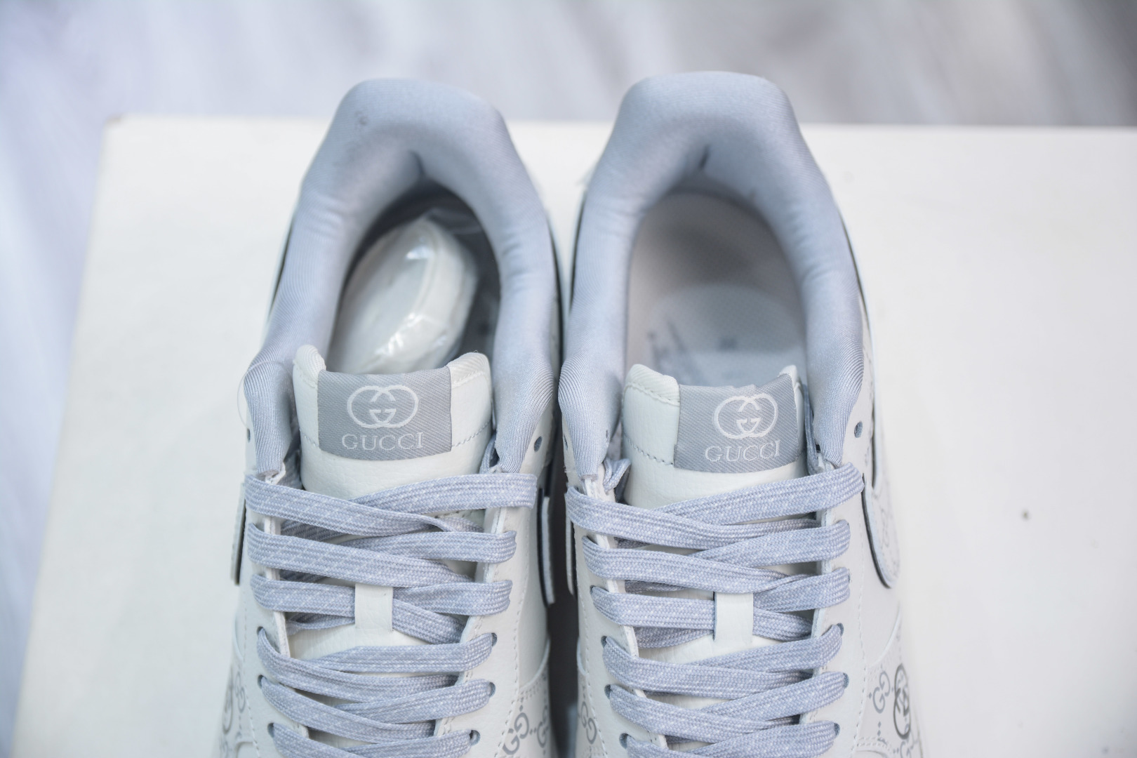 Air Force 1 '07 Low x Gucci White/Grey Sneakers,Premium Leather,All-Day Comfort 9 cmp i1756232182847 6572 0 7