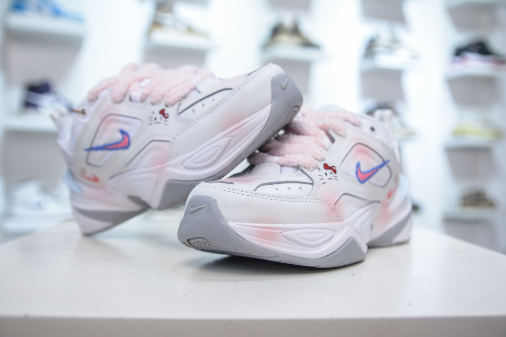 Nike M2K Tekno Retro Sneakers - Pink Accent, Comfortable & Stylish Daddy Shoes 4 cmp i1756317090141 1463 0 3