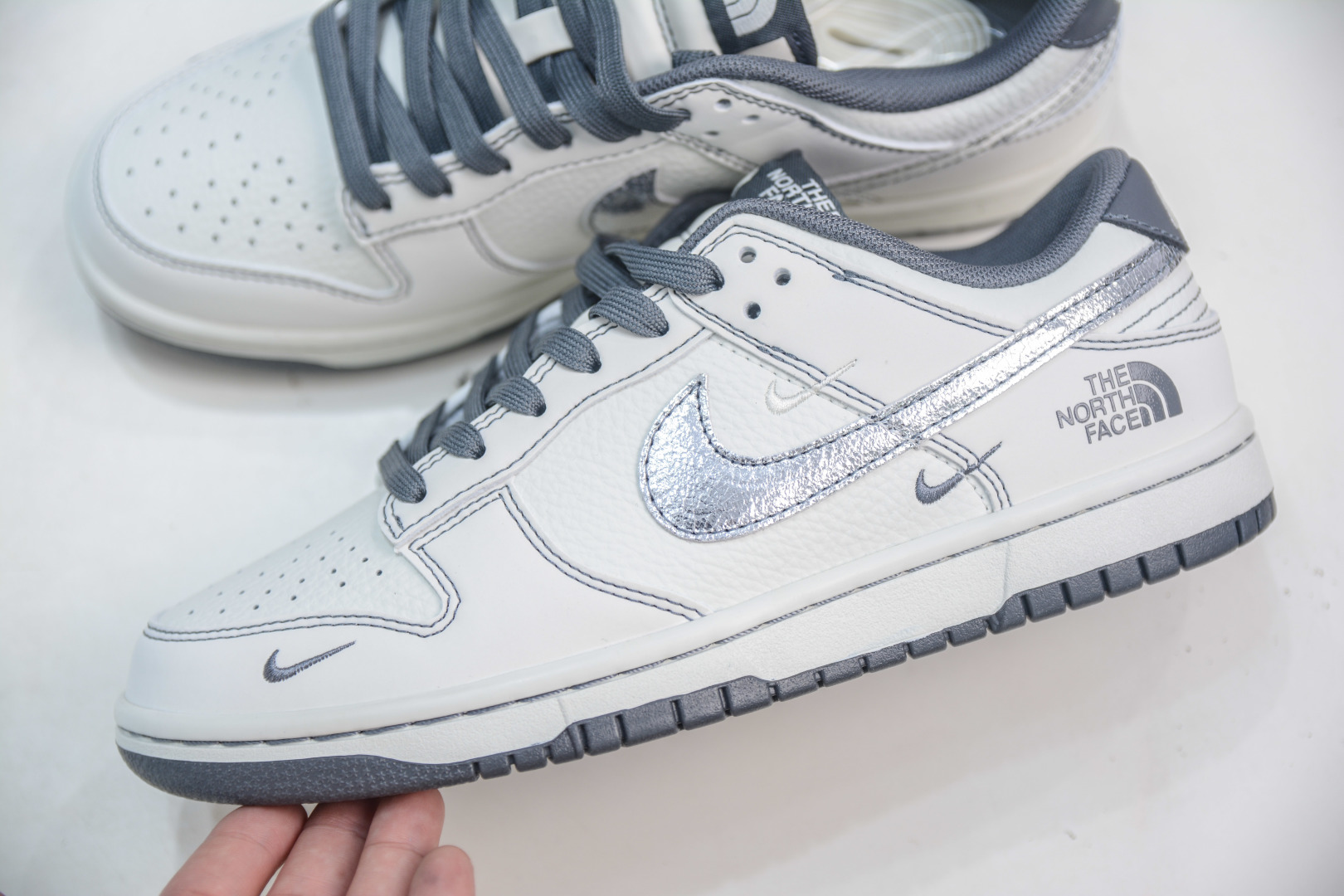 Nike SB Dunk Low x The North Face White Silver Grey - Size 36 to 45 7 cmp i1756317278440 5477 0 6