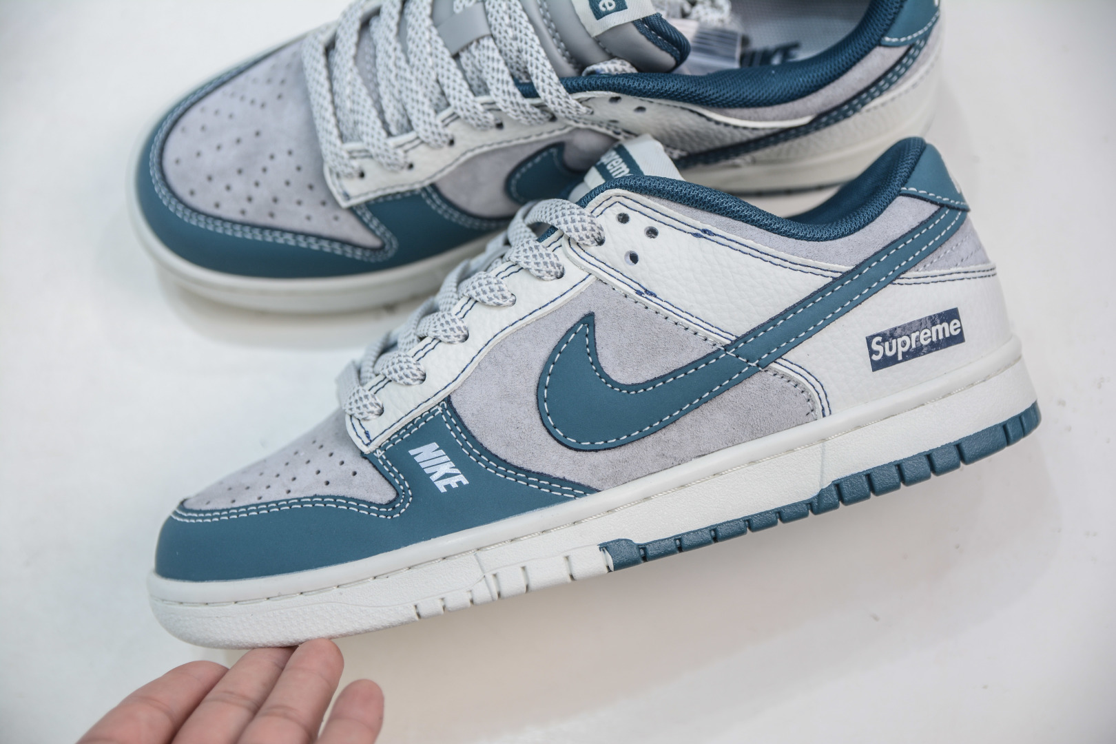 Nike SB Dunk Low x Supreme Collab - Cream, Gray & Blue - Premium Quality 20 cmp i1756317477779 468 0 6