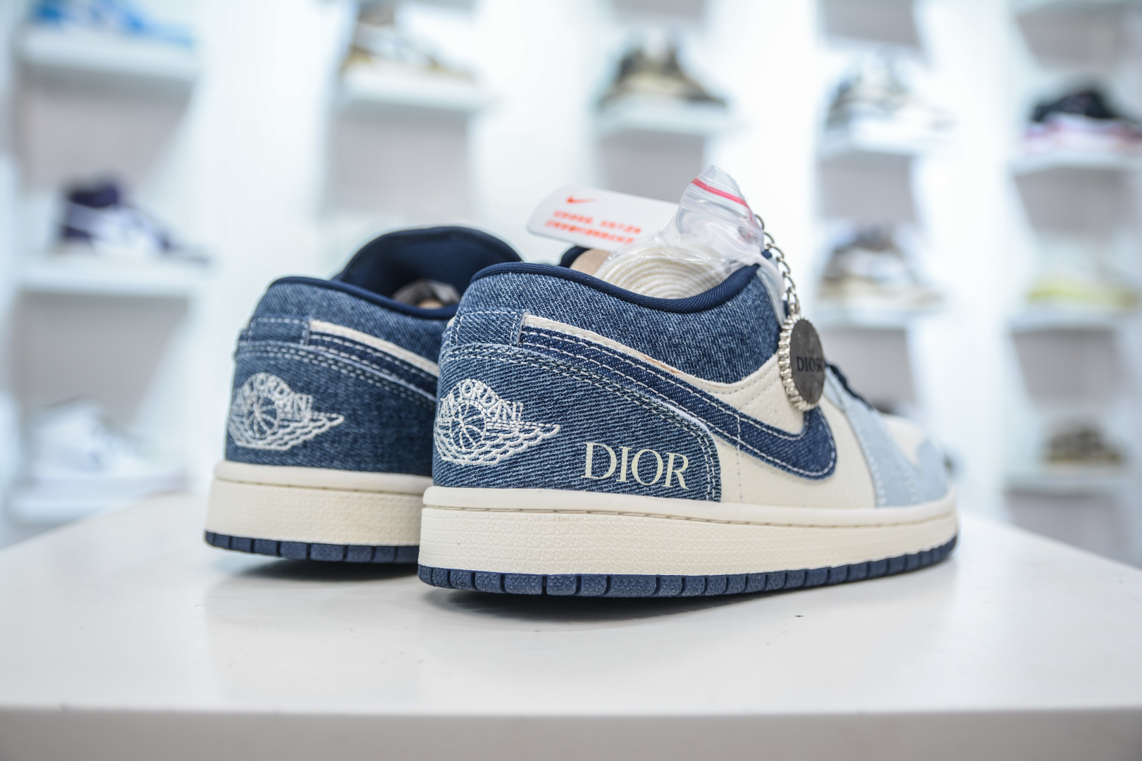 Dior x Air Jordan 1 Low Denim - Premium Leather, Cushioned Insole, Stylish Sneakers 7 cmp i1756317772380 2234 0 5
