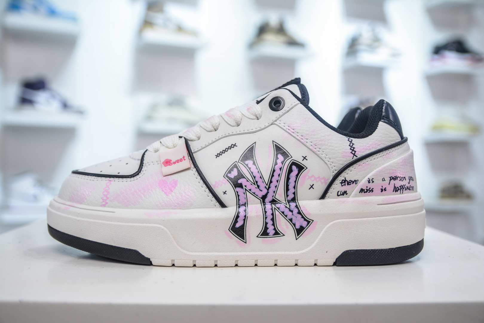 MLB Chunky Liner Sneakers - Graffiti Custom Color, Lightweight Platform Shoes 14 cmp i1756318025598 1303 0 0