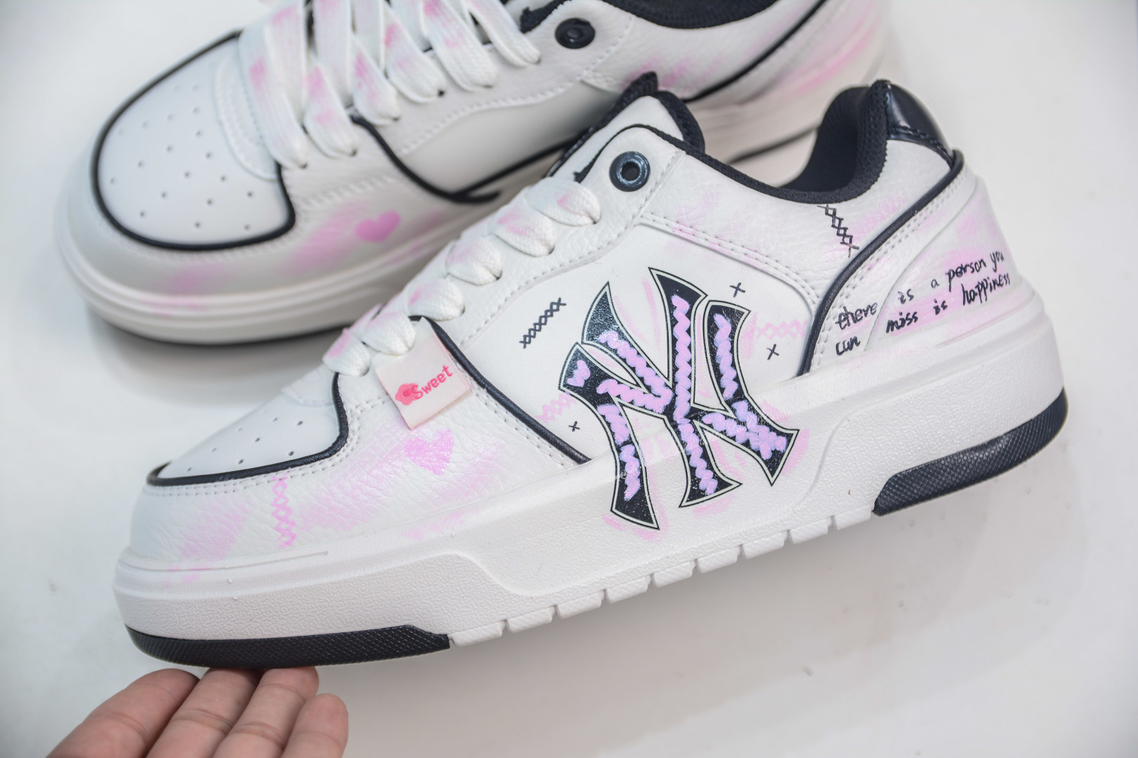 MLB Chunky Liner Sneakers - Graffiti Custom Color, Lightweight Platform Shoes 20 cmp i1756318025599 1675 0 6
