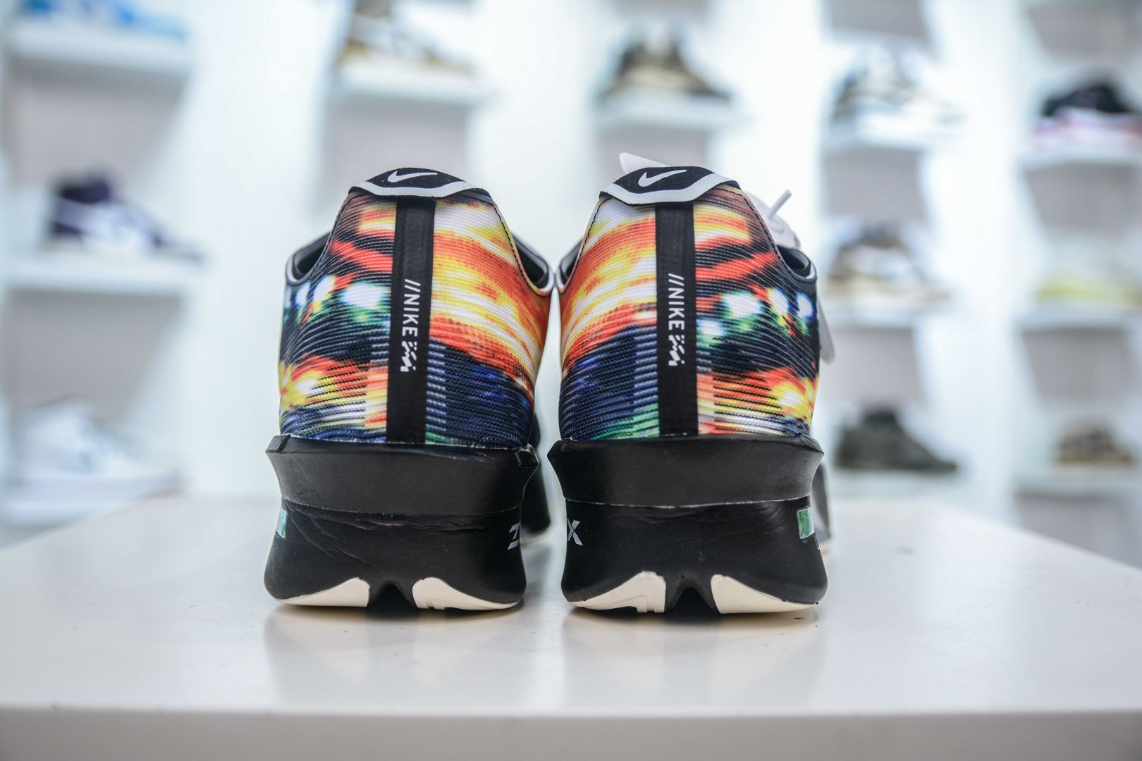 Nike Zoom Vaporfly Next% Marathon Running Shoes - Black/White/Rainbow 25 cmp i1756318161388 7575 0 1