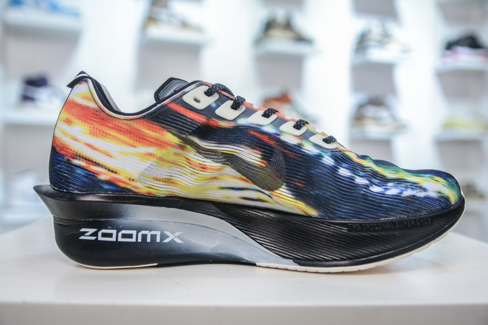 Nike Zoom Vaporfly Next% Marathon Running Shoes - Black/White/Rainbow 26 cmp i1756318162587 6598 0 2
