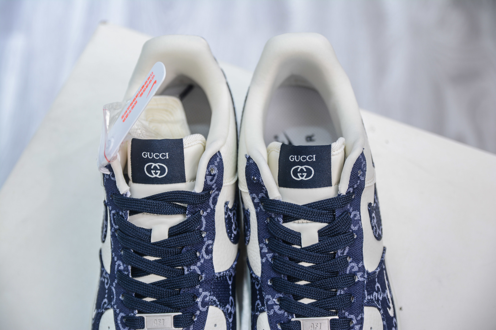 Gucci x NIke Air Force 1 古驰联名-白蓝牛仔 SC0601-569