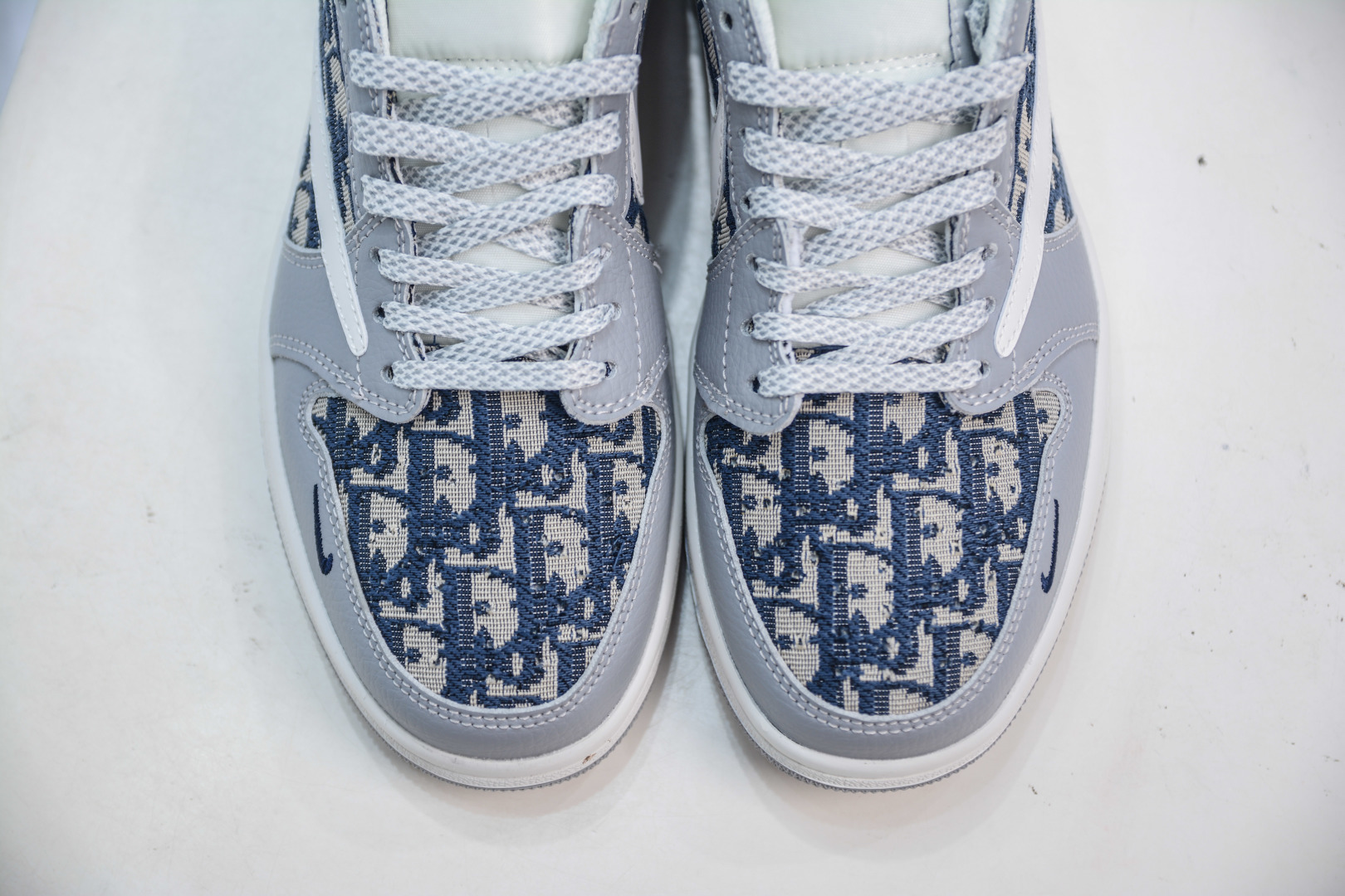 TS x Air Jordan x DIOR AJ1 Low 倒钩低帮迪奥联名-经典灰花纹 DZ5899-004