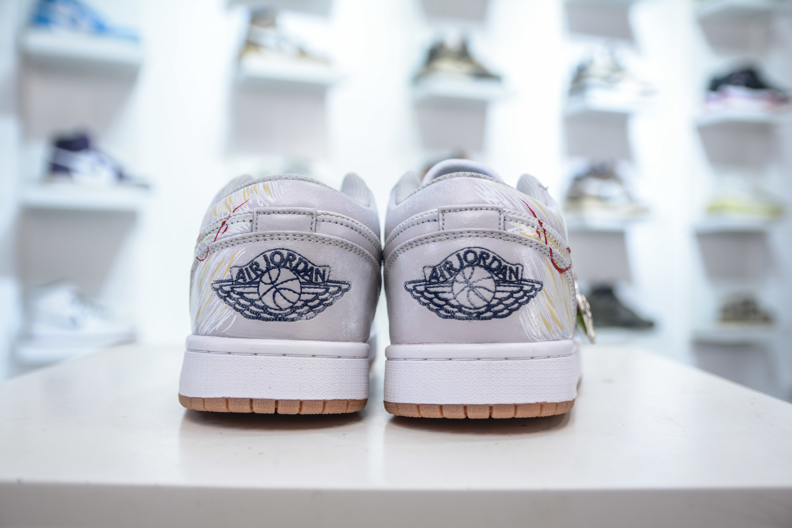 Air Jordan 1 Low 舒适百搭 防滑耐磨 低帮 复古篮球鞋 553558-146