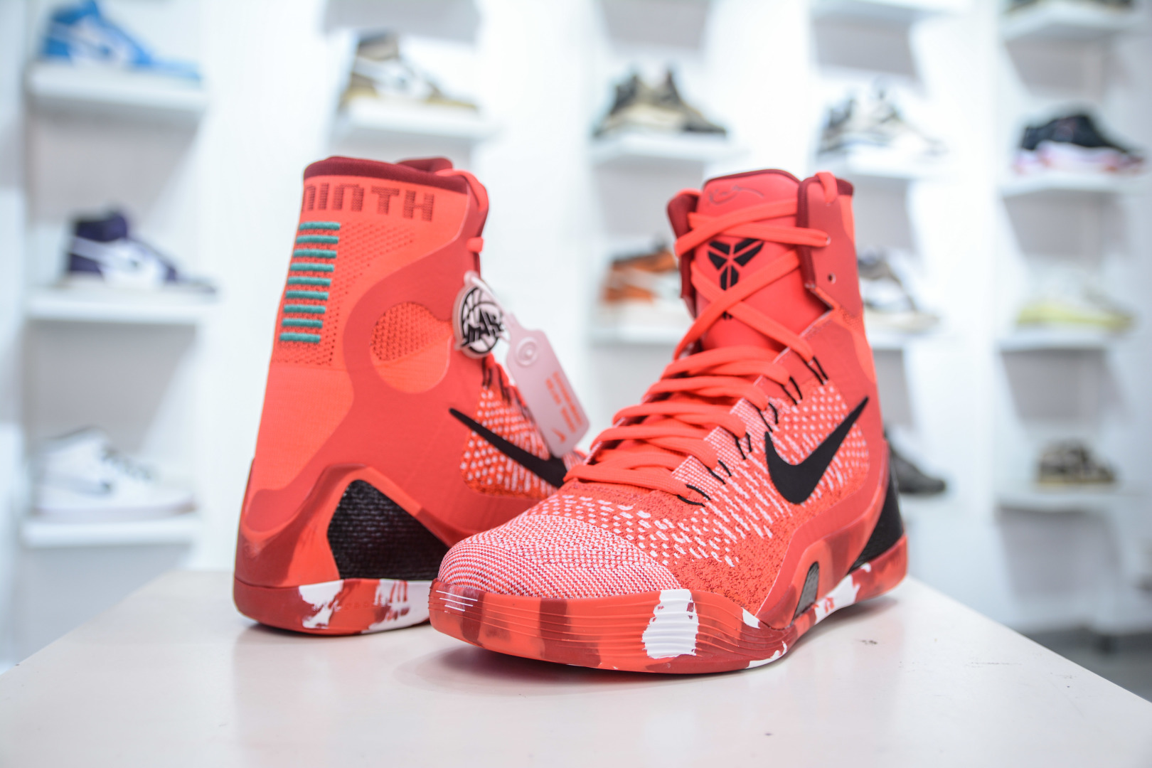 380 NK Kobe 9 Elite Protro Christmas 圣诞红色 2025曼巴年重磅新品 灭世 科比9代精英高帮 FZ7335-600