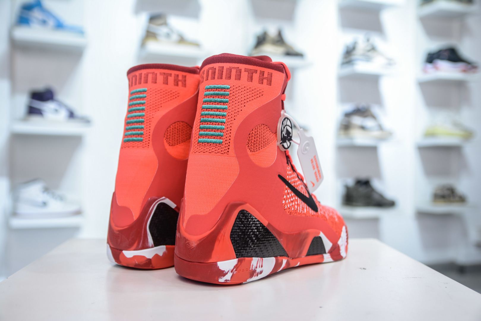 380 NK Kobe 9 Elite Protro Christmas 圣诞红色 2025曼巴年重磅新品 灭世 科比9代精英高帮 FZ7335-600