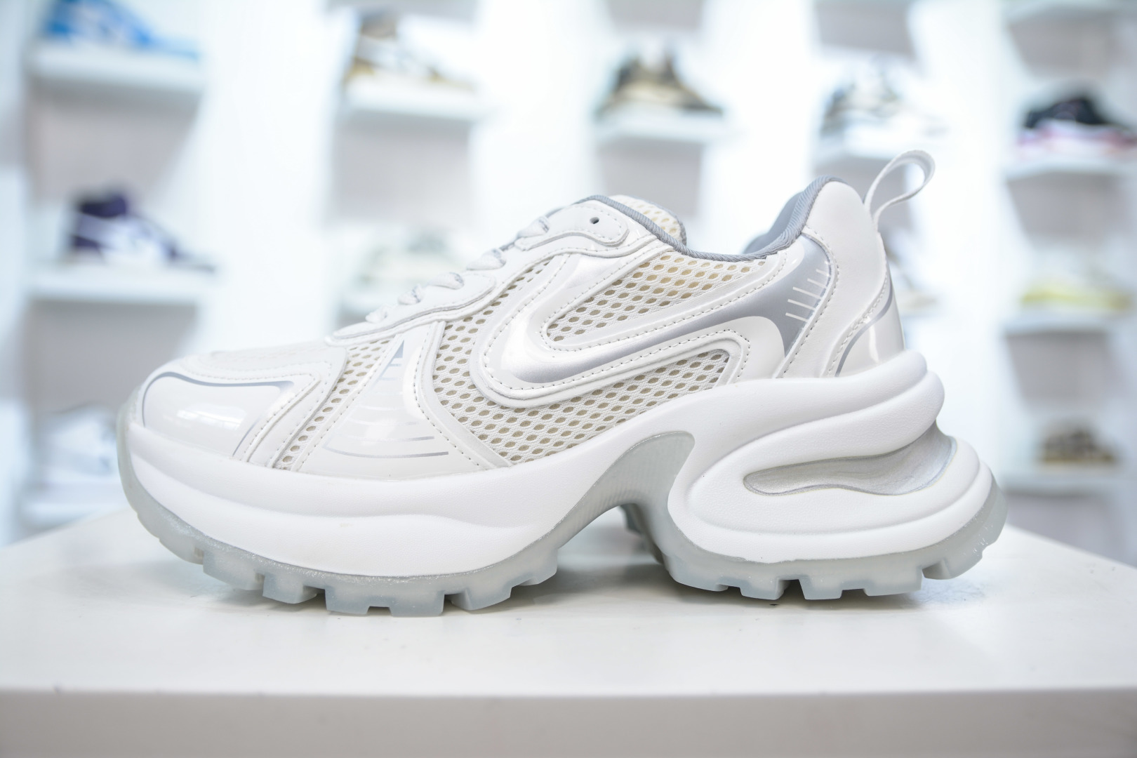 Gucci CC White Chunky Sneakers - Trendy, Comfortable, and Height Increasing 2 cmp i1756499578767 7930 0 0
