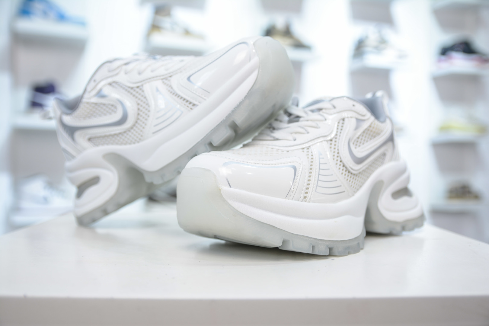 Gucci CC White Chunky Sneakers - Trendy, Comfortable, and Height Increasing 5 cmp i1756499579781 2087 0 3