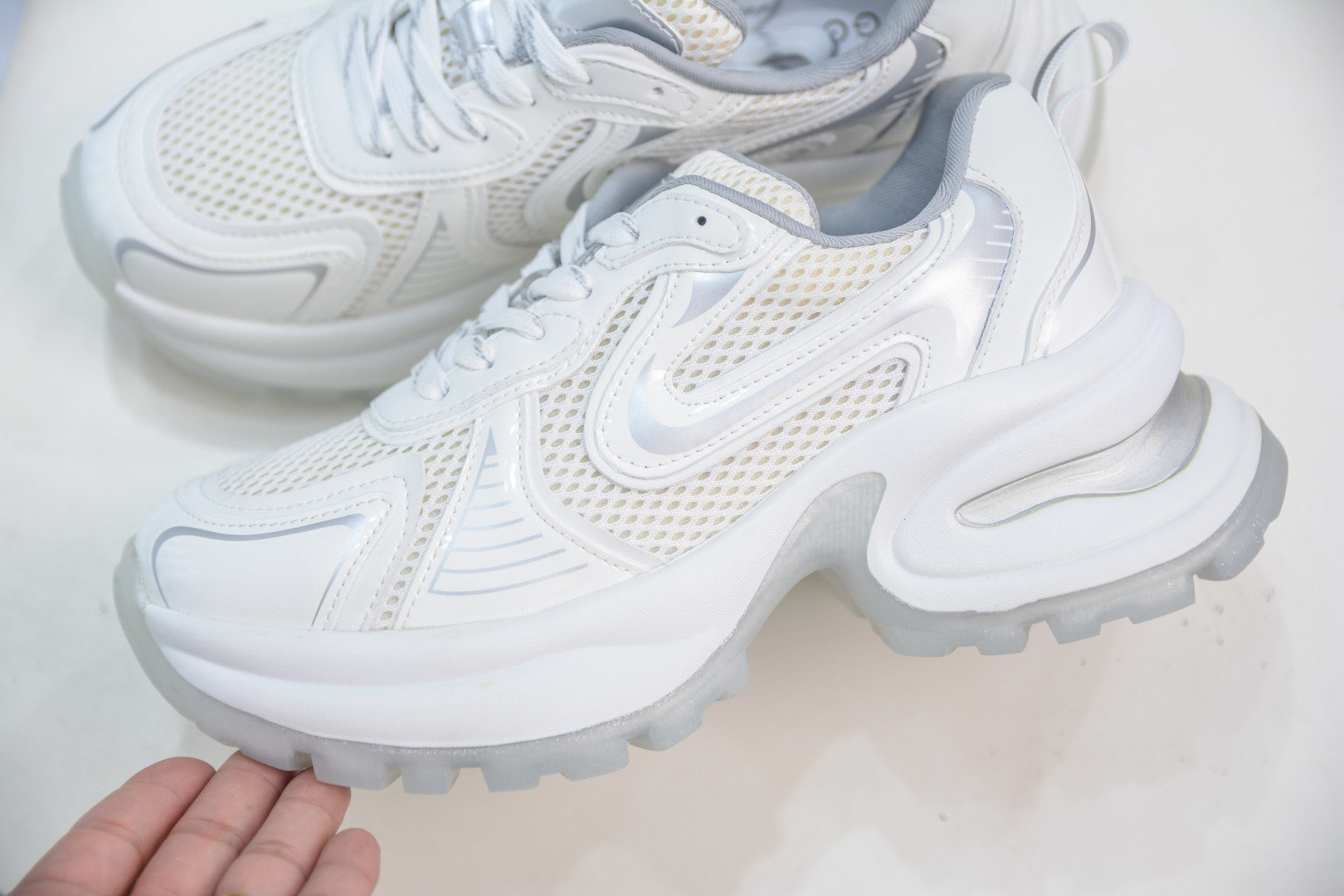 Gucci CC White Chunky Sneakers - Trendy, Comfortable, and Height Increasing 8 cmp i1756499579782 9110 0 6