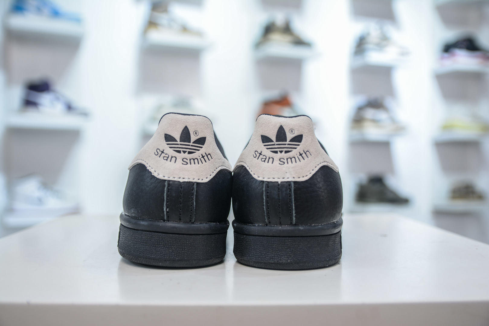 Adidas Originals Stan Smith Black Leather Retro Fashion Sneakers - Classic Style 2 cmp i1756578744540 4829 0 1