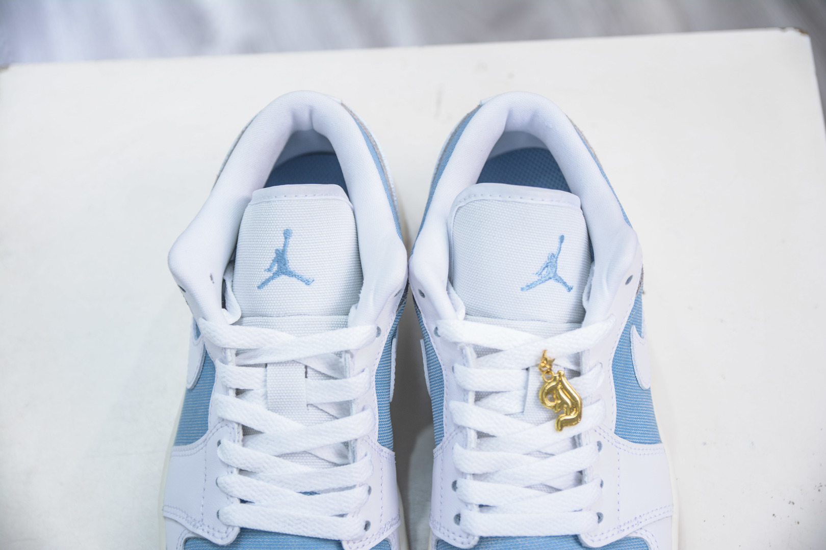 Air Jordan 1 Low 'Denim' Casual Shoes - HQ2004 - Blue/White, Size 40-46 8 cmp i1756578883700 4396 0 7