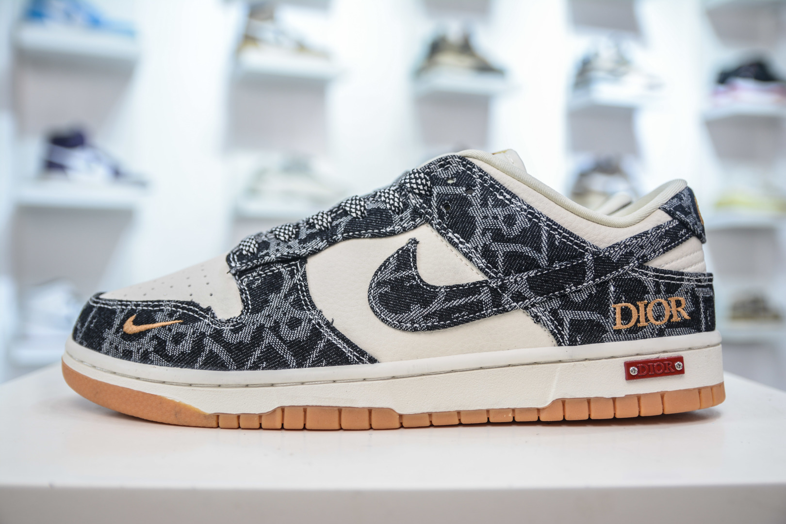 Nike SB Dunk Low x DIOR - White/Black Denim Gum Sole - Premium Quality 2 cmp i1756578996296 8148 0 0