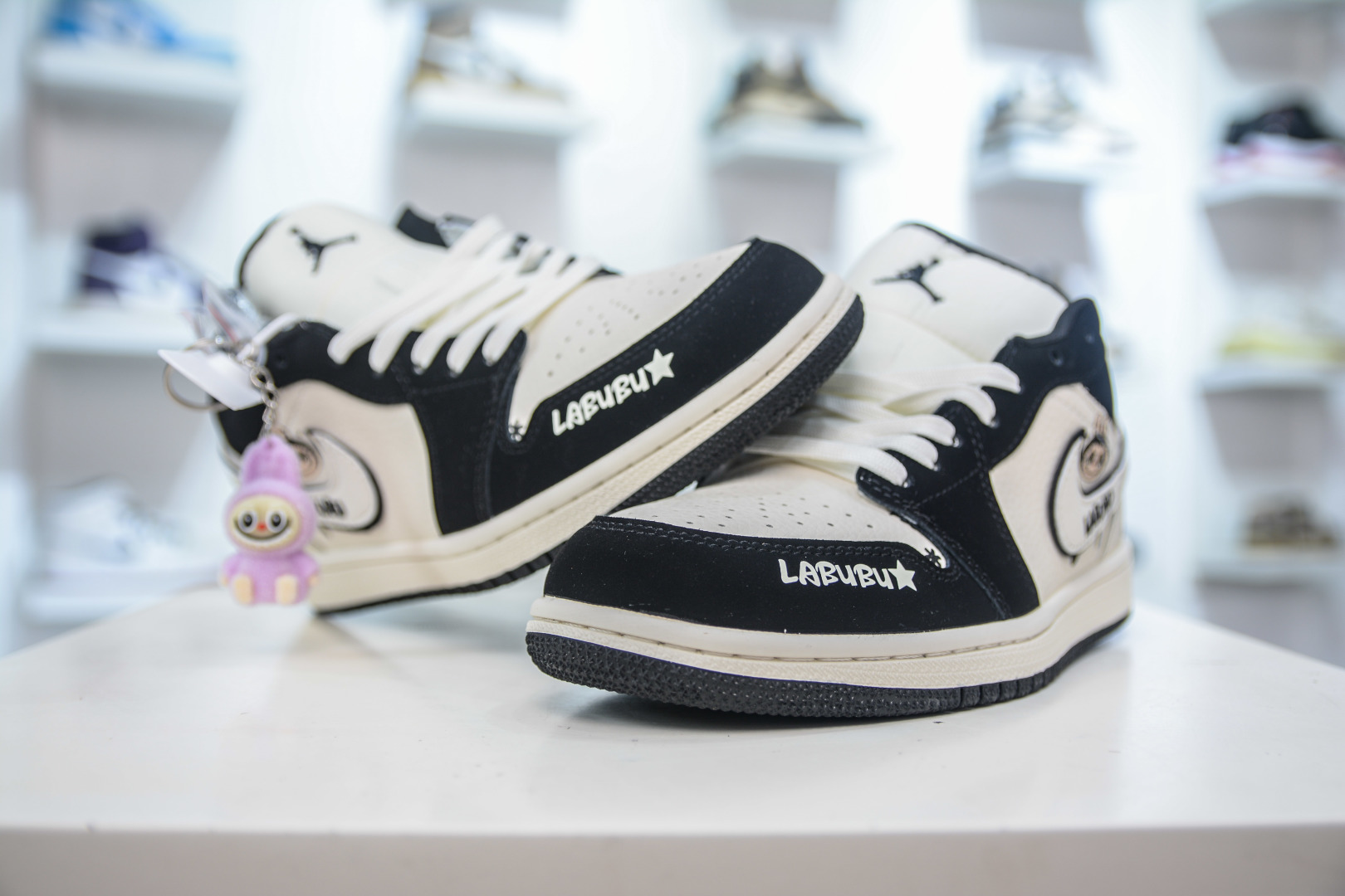 Air Jordan 1 Low X LABUBU Black White - Custom Color, Premium Comfort 5 cmp i1756579082457 1013 0 4