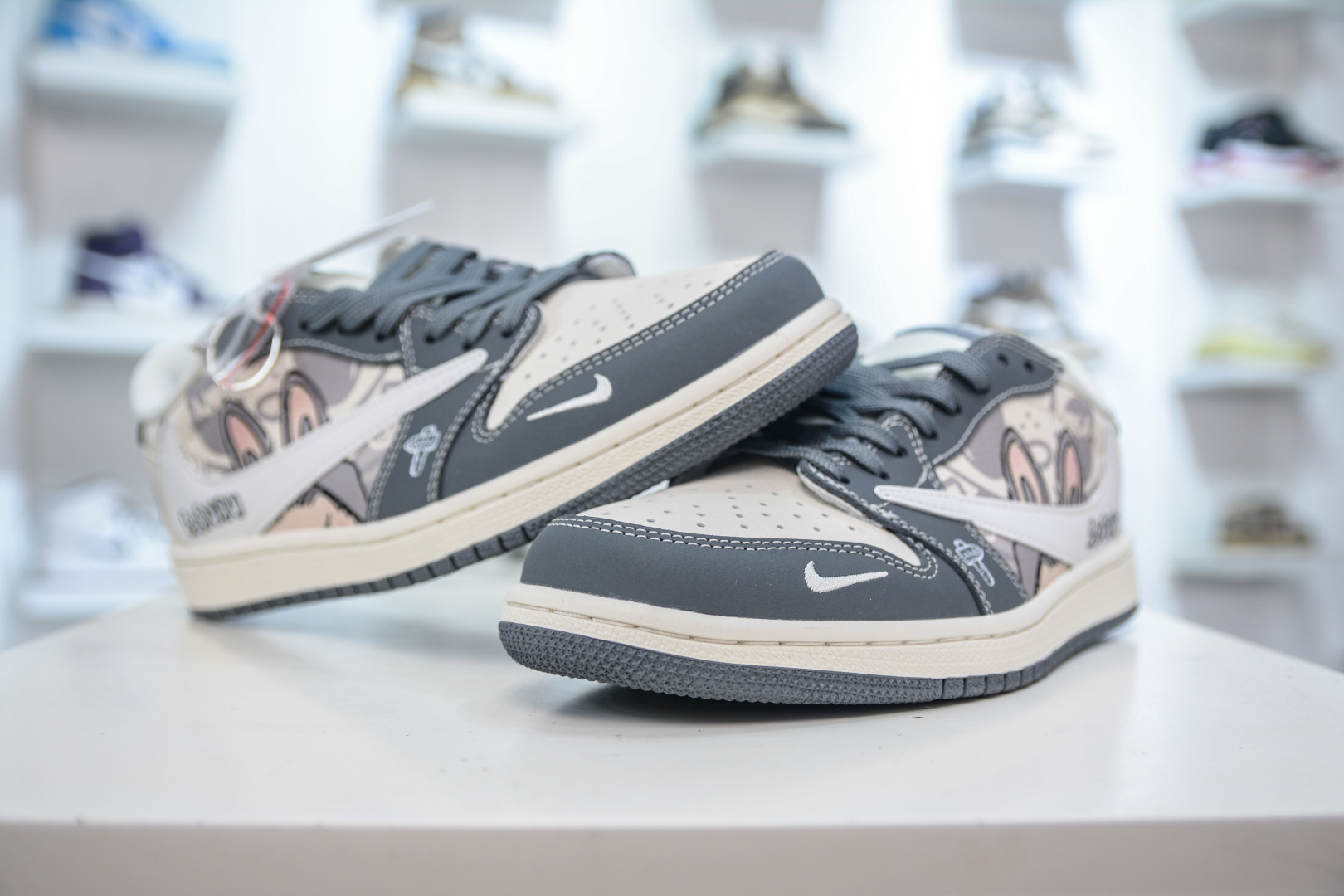 TS x Air Jordan 1 Low LABUBU - White/Gray Custom Color, Premium Leather 5 cmp i1756579171062 1571 0 3