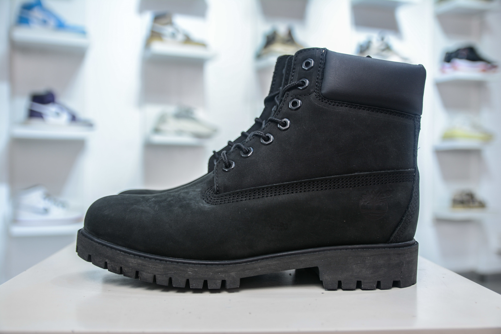 Timberland Men's Black Nubuck Leather Classic Waterproof Ankle Boots 2 cmp i1756579694982 9418 0 0