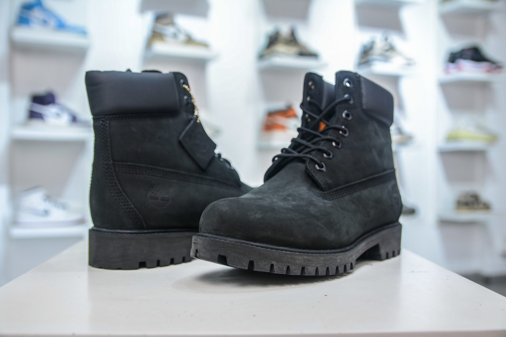 Timberland Men's Black Nubuck Leather Classic Waterproof Ankle Boots 5 cmp i1756579696815 9062 0 3